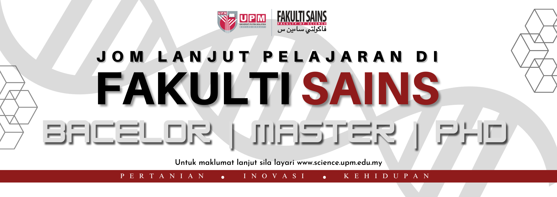 LET'S STUDY AT FACULTY OF SCIENCE UPM